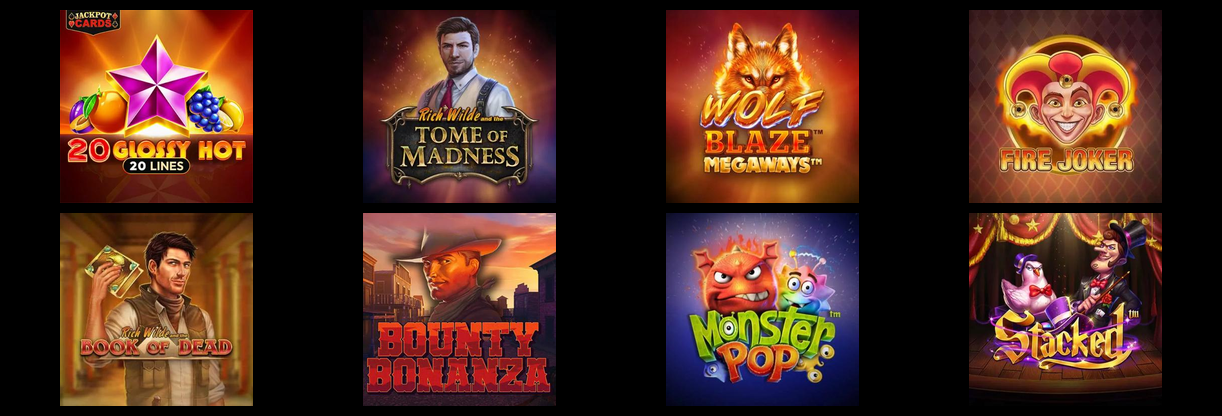 Seleção de Slots na headsBET.COM